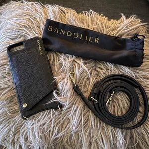 iPhone 8 plus Bandolier Emma Crossbody Case Wallet